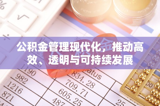 昌乐公积金管理现代化，推动高效、透明与可持续发展