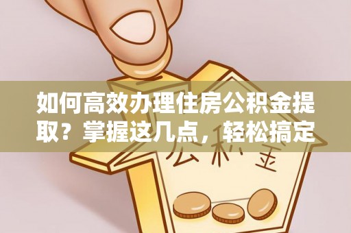 昌乐如何高效办理住房公积金提取？掌握这几点，轻松搞定！