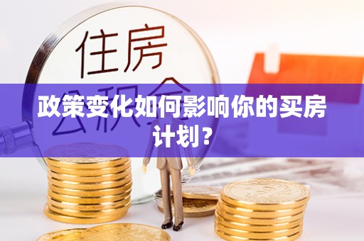 昌乐政策变化如何影响你的买房计划？