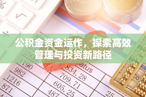 昌乐公积金资金运作，探索高效管理与投资新路径