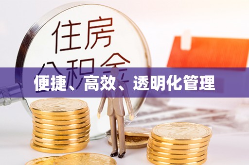 昌乐便捷、高效、透明化管理