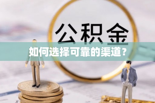 昌乐如何选择可靠的渠道？