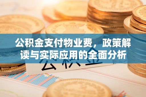 昌乐公积金支付物业费，政策解读与实际应用的全面分析
