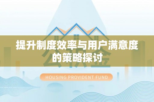 昌乐提升制度效率与用户满意度的策略探讨